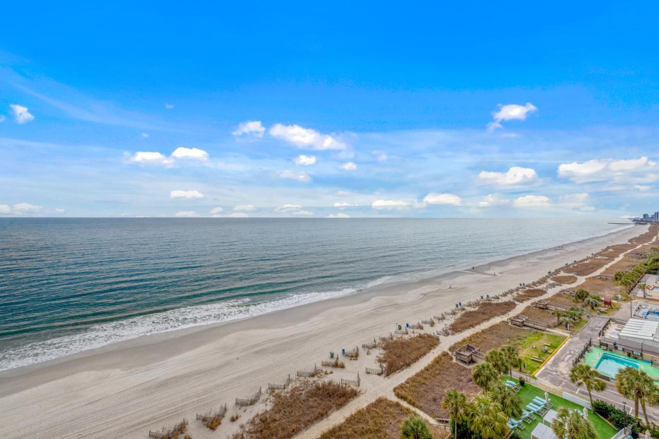 Oceanview Studio Escape With Beach Steps Away! 1828 Myrtle Beach Bagian luar foto